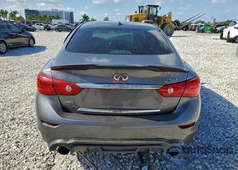 2015 Infiniti Q50 Base из США, поврежденный, VIN JN1BV7AR3FM392699